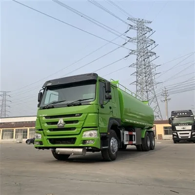 Howo 6x4 25,000l فیول ٹرانسپورٹ ٹرک